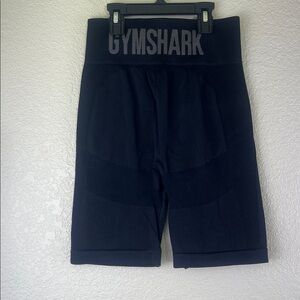 GYMSHARK black biker shorts size medium